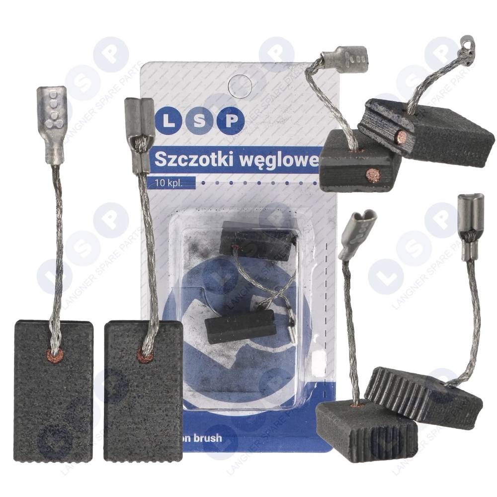Metabo uhlíkové kefy 5x10x17 mm WE 14-125 W 7-125 AUTOSTOP